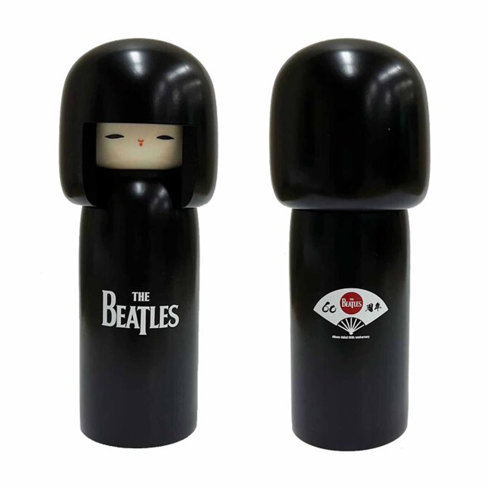 THE BEATLES ビートルズ (結成 65周年 ) - meets Japanese traditional craft Album debut 60th anniversary / こけし / 中 / 黒色 / インテリア置物 - PGS